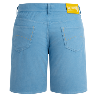 Bermuda en velours homme uni