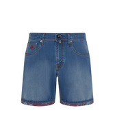 男士 Crab Balloons 牛仔布百慕大短裤 Med denim w2 正面图