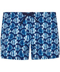 Niños Slips y Boxers Estampado - Bañador con estampado Batik Fishes para niño, Azul marino vista frontal