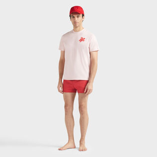 Kurze Jacquard Turtles Badeshorts für Herren Lipstick Details Ansicht 1