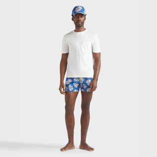 Men Stretch Swim Trunks Día de Muertos Palace detalles vista 1