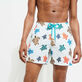Ronde Des Tortues Badeshorts mit Stickerei für Herren – Limitierte Serie Glacier Details Ansicht 3