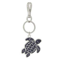 Unisex Keyring Zamak Turtle Navy 正面图