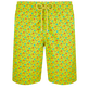 Costume da bagno uomo elasticizzato lungo Micro Tortues Rainbow Zenzero vista frontale