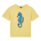 Boys T-Shirt Seahorse Sunflower front view