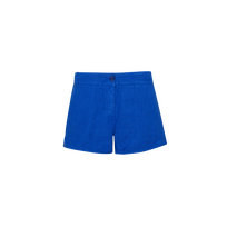 Women Short Linen Shorts Marrakech front view