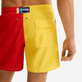 Men Swimwear multicolor placed embroidery Vilebrequin squale - Vilebrequin x JCC+ - Limited Edition White details view 3