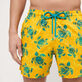 Uomo Classico stretch Stampato - Costume da bagno uomo elasticizzato Turtles Madrague, Yellow dettagli vista 1