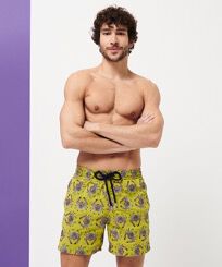 Bañador con bordado Only Crabs ! para hombre - Edición limitada Matcha vista frontal desgastada