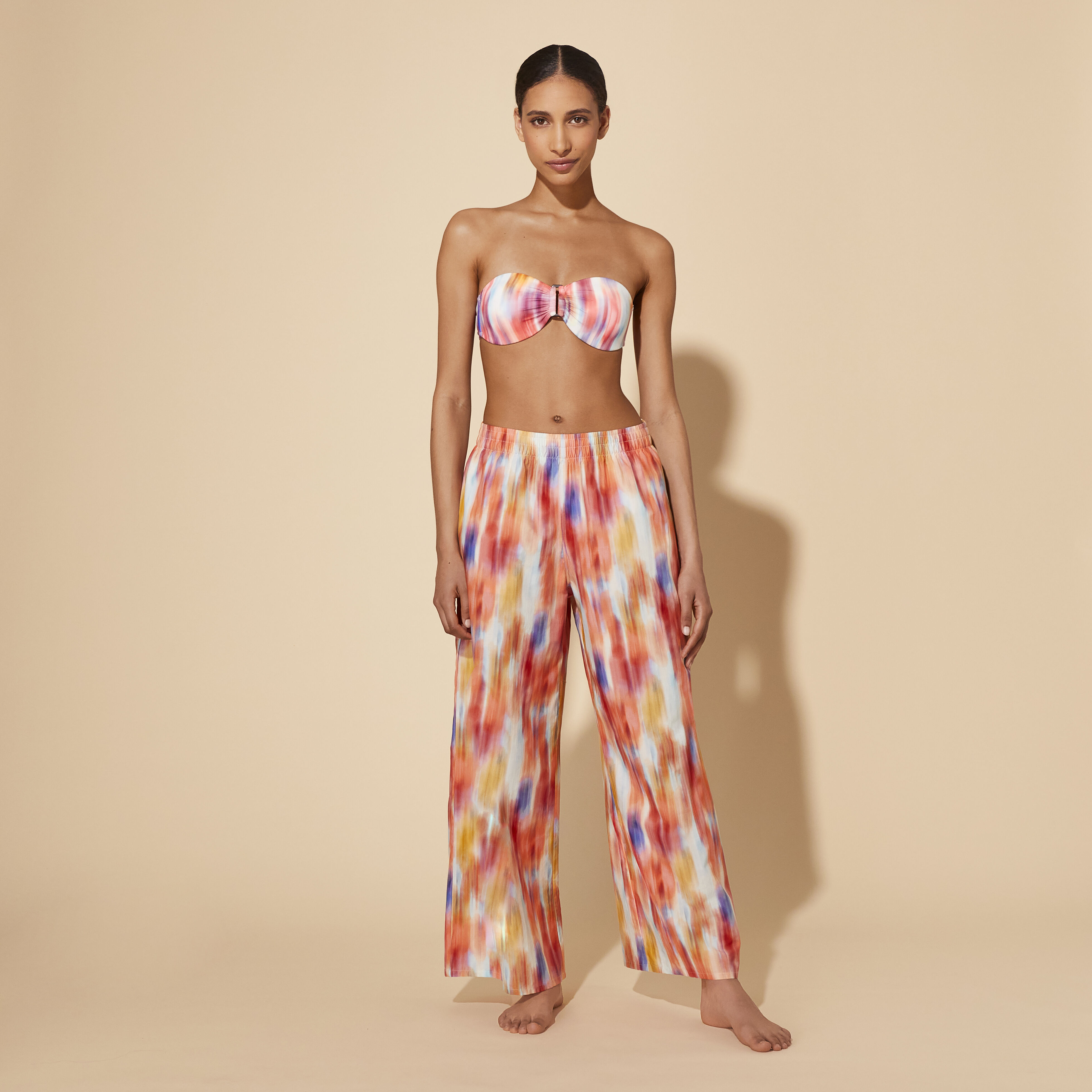 Pantalon on sale seda mujer