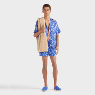Men Silk Bowling Shirt X-Ray Turtles Marrakech 细节视图1