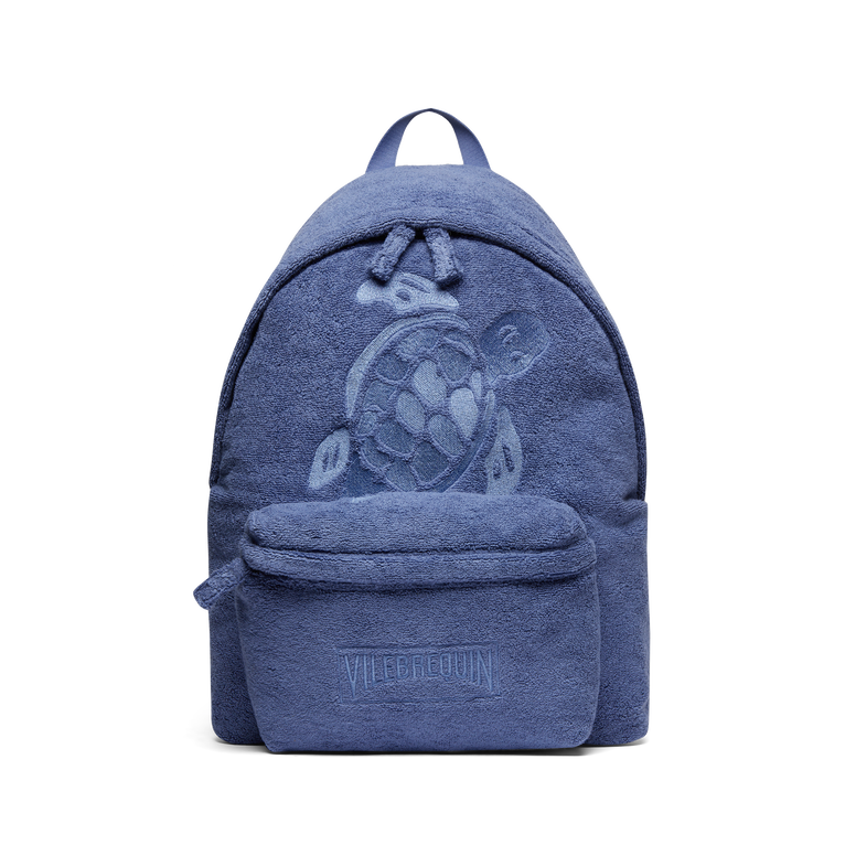Unisex-frotteerrucksack - Byebye - Blau - Größe OSFA - Vilebrequin