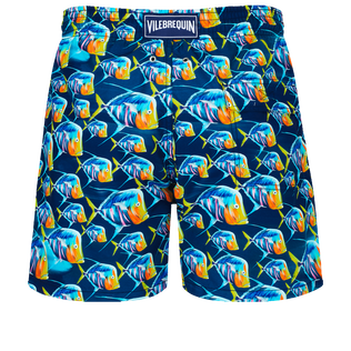 Maillot de bain homme Piranhas Bleu marine vue de dos