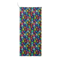 Multicolore Medusa 沙滩浴巾 Navy 正面图