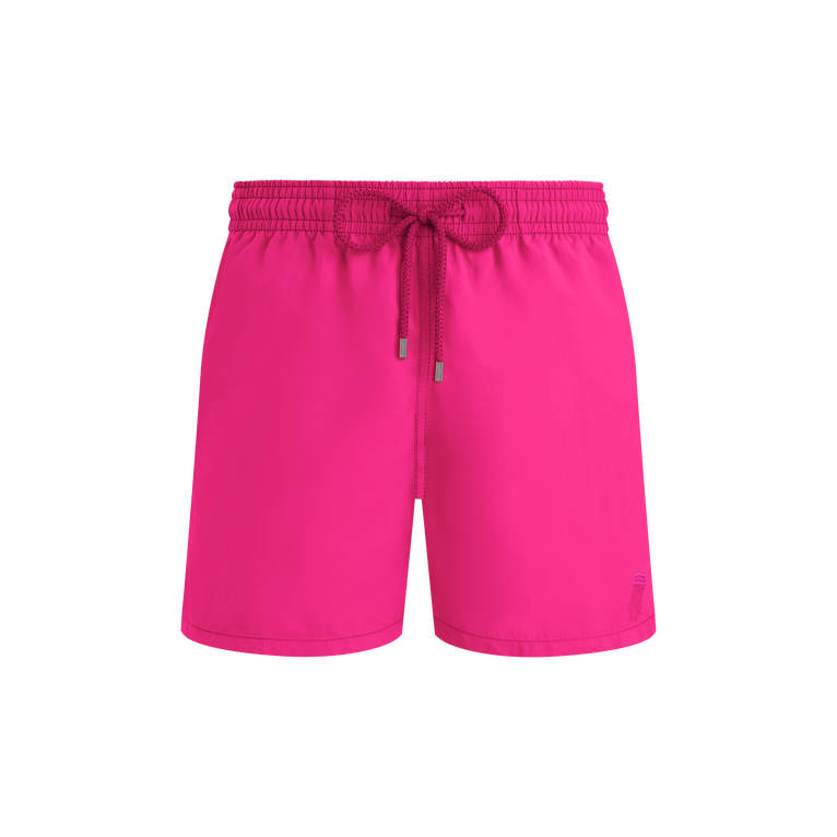 Vilebrequin Men Swim Shorts Water-reactive Rocket Medusa - Moorea - Pink - Size L