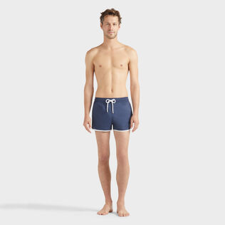 Maillot de bain homme ultra-léger VBQ line Bleu marine vue portée de face