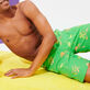 Costume da bagno ricamato uomo 2012 Flamants Rose - Edizione limitata Verde prato inglese dettagli vista 3