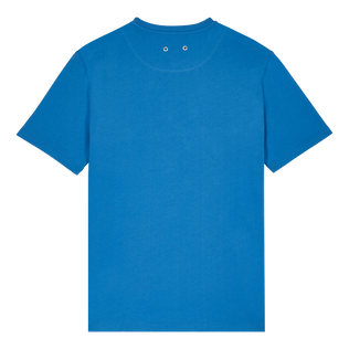 T-shirt en coton organique homme uni Faience vue de dos