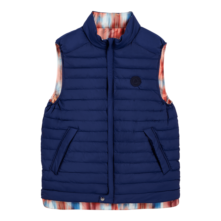 Ikat Flowers Unisex-wendeweste - Verglas - Multi - Größe S - Vilebrequin