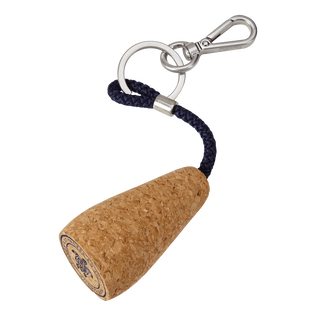 Cork Keyring Natural front view