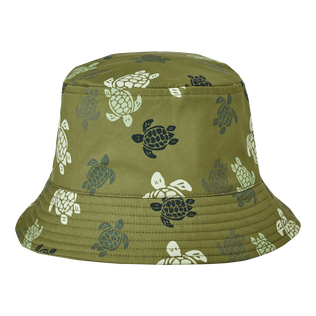 Kids Reversible Bucket Hat Ronde des Tortues Camo