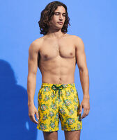 Men Swim Trunks Ultra-light and Packable Provencal Turtles Sun front worn view