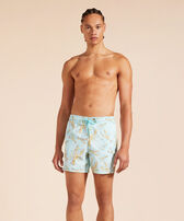 Men Swim Shorts Embroidered Lobsters - Limited Edition Thalassa 正面穿戴视图