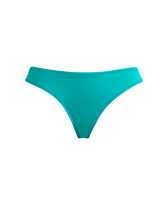 Women Bikini Bottom Solid Disco green front view