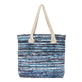Borsa da spiaggia grande ecosostenibile Tinta unita vista posteriore
