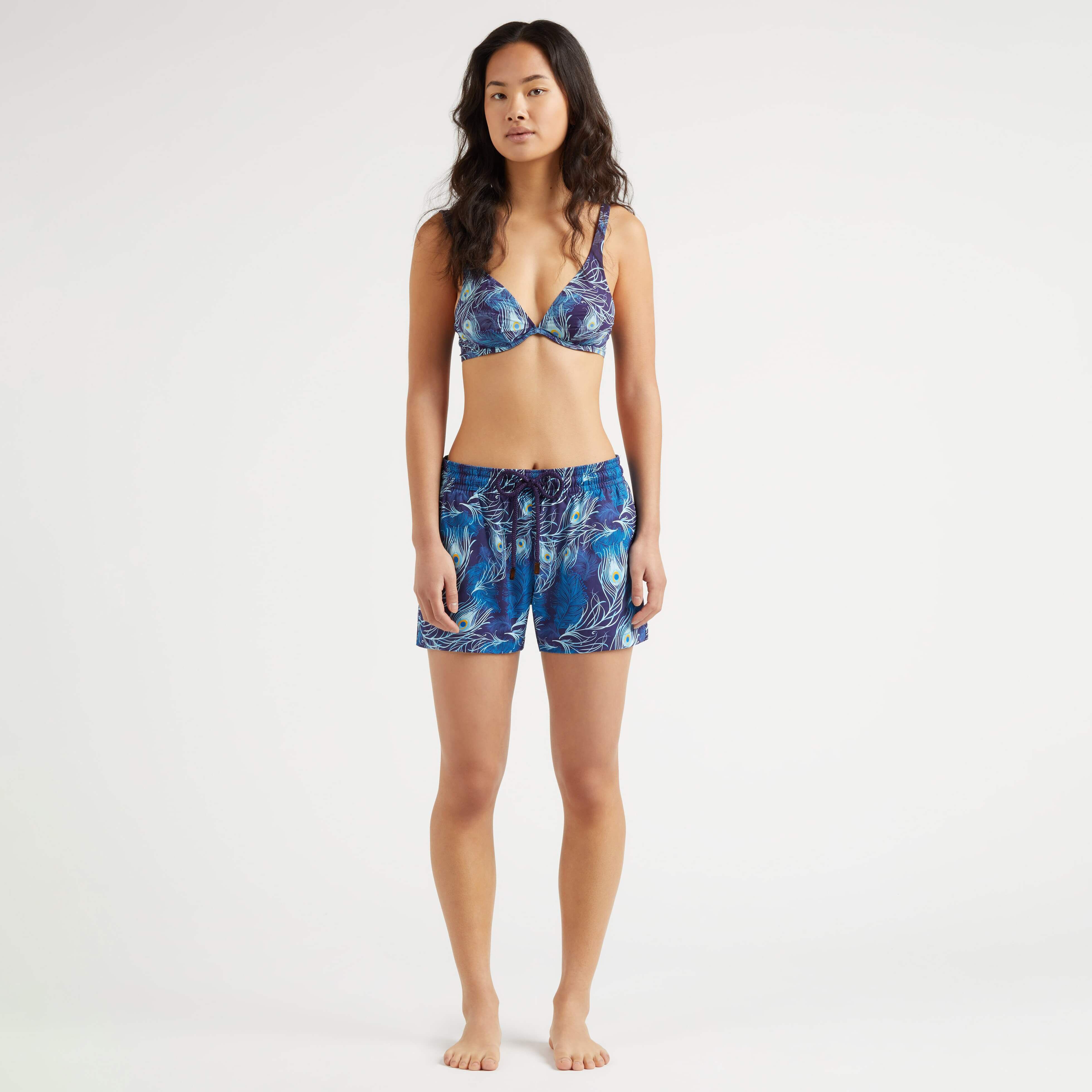 Vilebrequin Turtles Leopard String Bikini Top | Saks Fifth