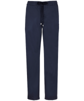 Men Cotton Modal Jogger Pants Navy front view