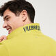 Herren Andere Uni - Solid Polohemd aus Baumwollpikee für Herren, Matcha Details Ansicht 1