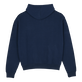 Sudadera con capucha con estampado LA/St. Tropez para hombre - Vilebrequin x Highsnobiety Azul marino vista trasera