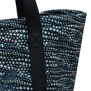 Neoprene Large Beach Bag Pearl Black details view 5