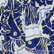 Women Mini Dress Hidden Fishes - Vilebrequin x Poupette St Barth Purple blue 