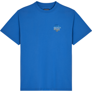 男士刺绣标志 Gradient T 恤 - Vilebrequin x The Beach Boys Earthenware 正面图