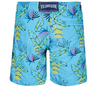 Boys Embroided Swim Trunks Go Bananas Jaipur back view