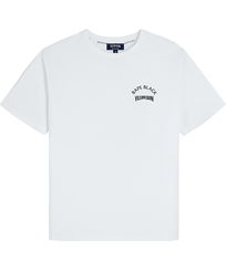 Men T-Shirt Ape & Turtles Printed - Vilebrequin x BAPE® BLACK White front view