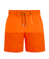 Men Swim Shorts  Water-reactive Noumea Sea Shells Apricot 正面图