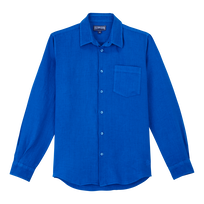 Camisa de lino lisa para hombre Palace vista frontal