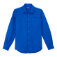 Camisa de lino lisa para hombre Palace vista frontal