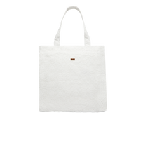 Unisex Cotton Beach Bag Broderies Anglaises Off white front view
