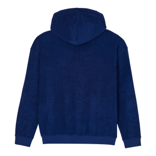 Men Sweatshirt Solid Ink back view