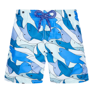 Boys shark on sale swim trunks