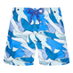 Bañador con estampado Shark All Around para niño Thalassa vista frontal