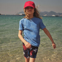Boys Ronde Des Tortues Blue White Red Look  正面图