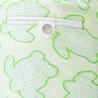 Men Swim Trunks Embroidered 2017 Tortues Hypnotiques - Limited Edition Lemongrass details view 1