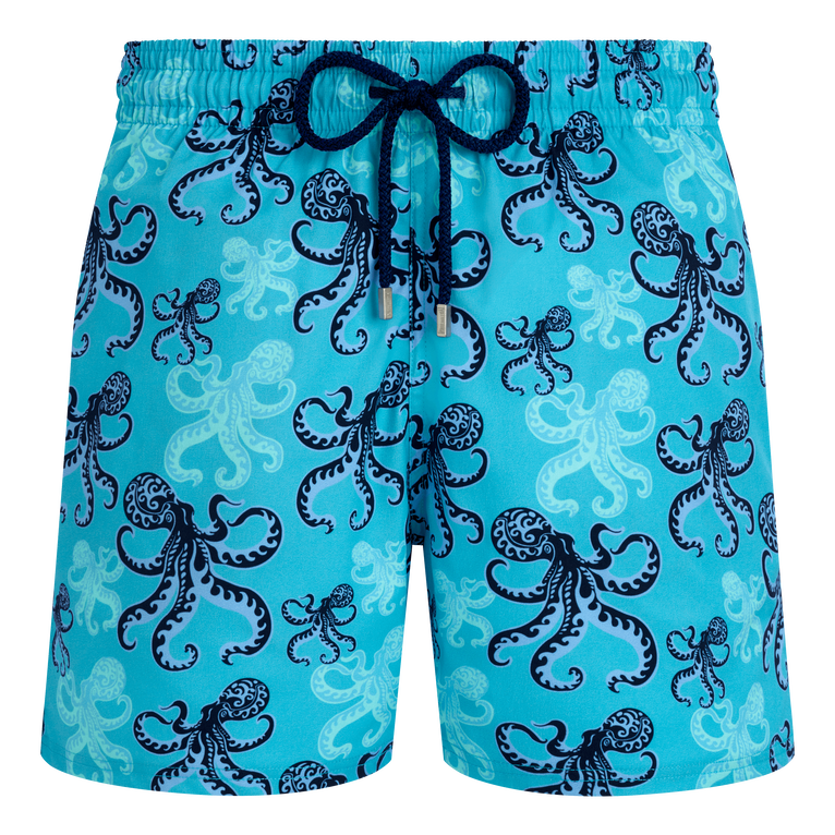 Vilebrequin Poulpes Swim Shorts In Blue
