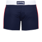 Uomo Altri Unita - Costume da bagno uomo elasticizzato con girovita piatto tricolore, Blu marine vista posteriore