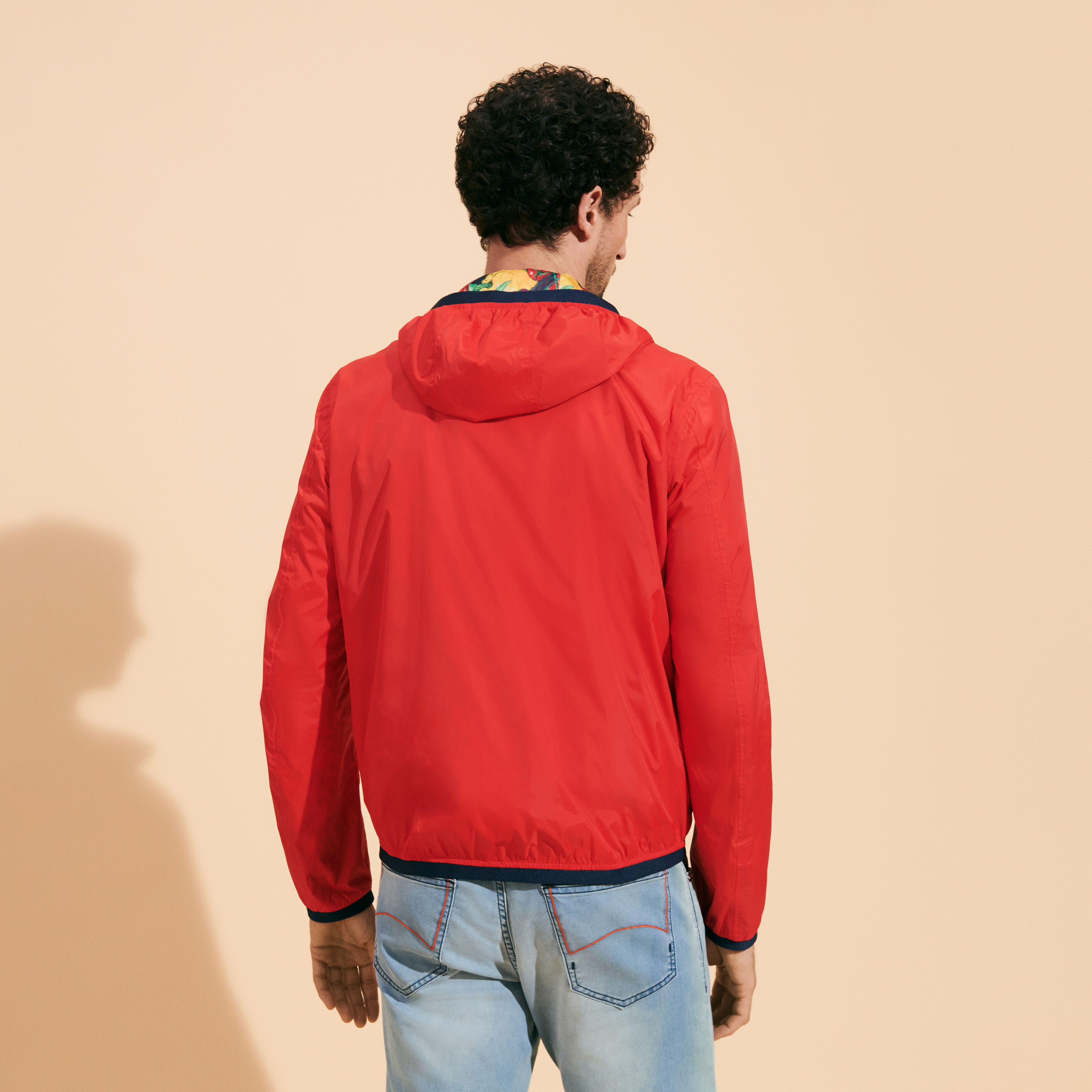 Men Reversible Windbreaker Jacket March Provencal